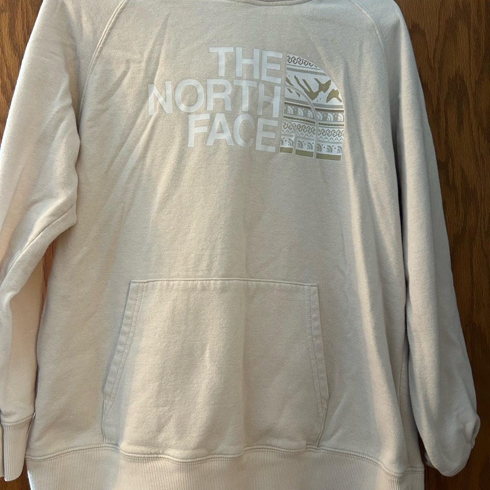 The North Face Women’s Beige Hooded Sweatshirt